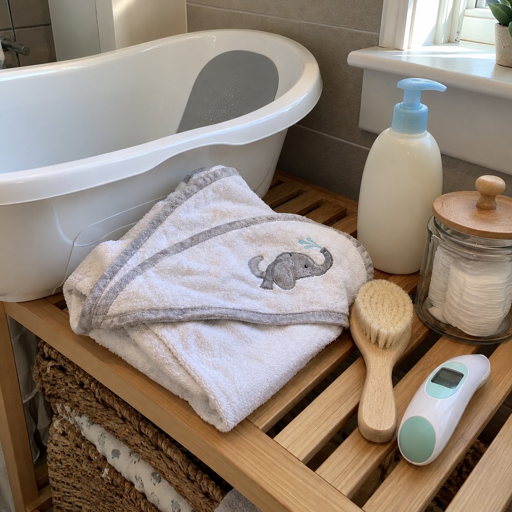Accesorios de baño del bebé
