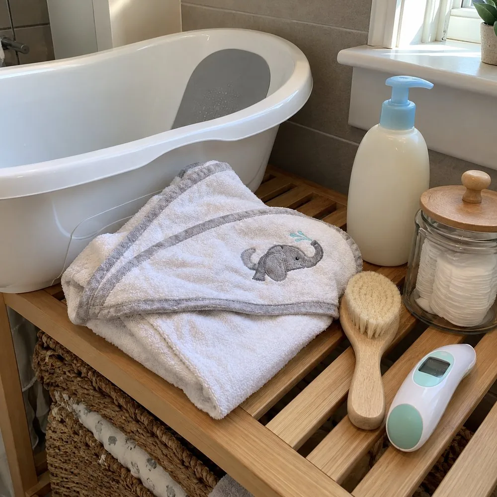 Accesorios de baño del bebé